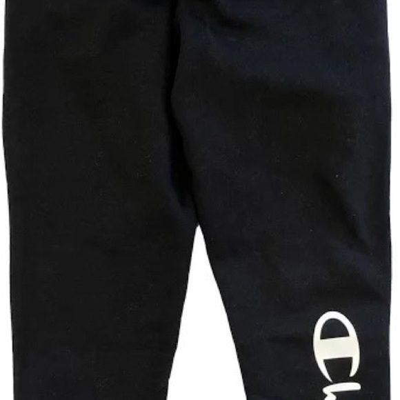 Champion Monopoly Reverse Weave Sweatpants Black small rare euc joggers - Picture 9 of 14